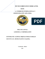 Practica Final de Logistica y Importacion