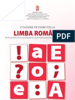 Culegere Teste Limba Romana