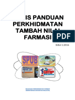 Garis Panduan Perkhidmatan Tambah Nilai Farmasi 2016