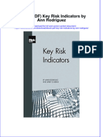FULL Download Ebook PDF Key Risk Indicators by Ann Rodriguez PDF Ebook