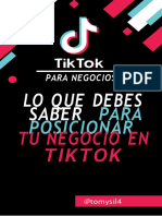 Tiktok - para Negocios Tomy Sil Original