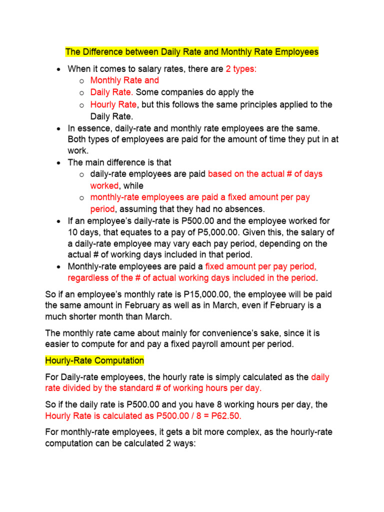 the-difference-between-daily-rate-and-monthly-rate-employees-pdf