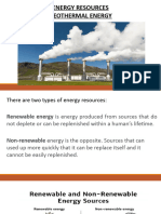 Geothermal Energy Presentation