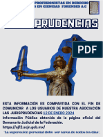 Jurisprudencias 12 de Enero 2024