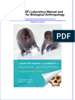 FULL Download Ebook PDF Laboratory Manual and Workbook For Biological Anthropology PDF Ebook