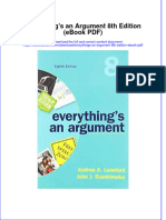 Everythings An Argument 8th Edition Ebook PDF