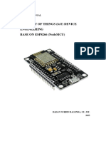 TPCC IoT Device Engineering - Esp8266 (NodeMCU) - PART I Dan II