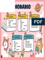 Horario 3 A