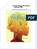 Exploring Psychology 9th Edition Ebook PDF