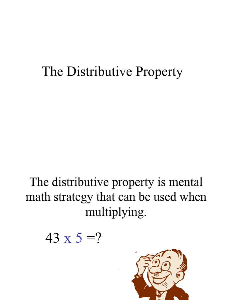 Understanding the Distributive Property | PDF | Area | Length