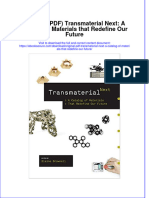 Original PDF Transmaterial Next A Catalog of Materials That Redefine Our Future PDF