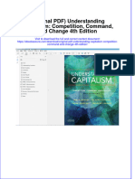 Original PDF Understanding Capitalism Competition Command and Change 4th Edition PDF