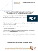 V.ú.-X-0761 - 2023 - Comunicado de Becas 2023