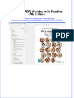 Original PDF Working With Families 7th Edition PDF