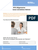 # 10 Allgemeine Anamnese - Verstehen-Führen