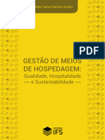 GESTÃO de MEIOS de HOSPEDAGEM - Qualidade Hospitalidade e Sustentabilidade - Mirela Carine