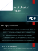 Concept of Physical Fitness