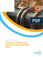 Guide To The Selection of Jointing Methods For Polyethylene Pressure Pipes 1