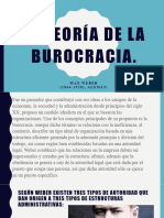 2.7 La Teoría de La Burocracia