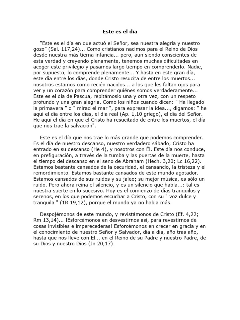 Domingo De Pascua Pdf