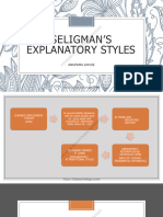 Seligman Explanatory Styles
