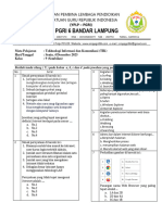 Soal Informatika Kelas 9