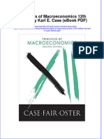 Principles of Macroeconomics 12th Edition by Karl e Case Ebook PDF