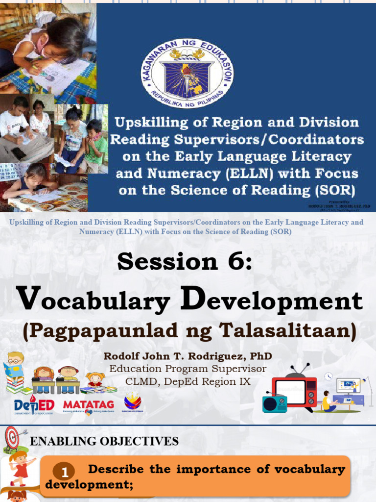 Vocabulary Development in Early Education | PDF | Vocabulary | Second ...