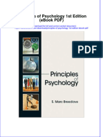Principles of Psychology 1st Edition Ebook PDF