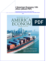 History of American Economy 13th Edition Ebook PDF
