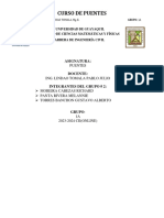 TAREA ESPECIAL No. 3. PREDIM. DEL TABLERO Y LOSA DE UN PUENTE