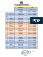 Jadwal Piket Terbaru Rev