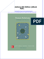Human Relations 6th Edition Ebook PDF