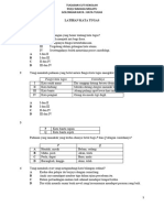 Latihan Morfologi KATA TUGAS