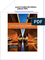 Interpersonal Conflict 9th Edition Ebook PDF