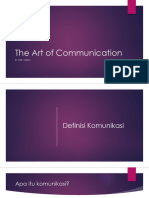 The Art of Communication 14 Nov 23
