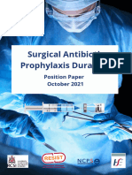 Surgical Antibiotic Prophylaxis Duration Position Statement October 2021 v1