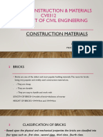 Building Construction Materials - CV0312 - Unit 4