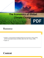 The Economics of Global Climate Change