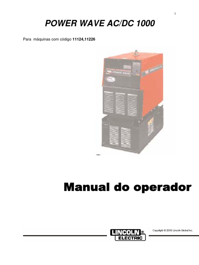 Power Wave AC/DC 1000: Guia Completo | PDF | Ethernet | Rede de ...