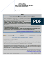 Examen de Español 3er Trimestre