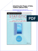 Statistics Unlocking The Power of Data 2nd Edition Ebook PDF