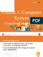 1.1 Intro To Computer System - COMP111L 1