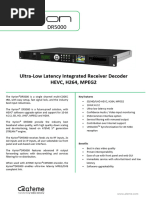 Ateme Kyrion Dr5000 Datasheet