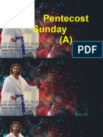 Pentecost Sunday (A) May 28, 2023