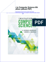 Invitation To Computer Science 8th Edition Ebook PDF