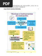 Técnicas e Instrumentos de Evaluación