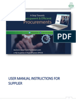 User Manual Supplier