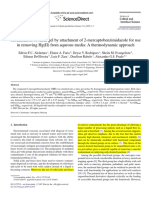 Alcantara Et Al. - 2007 - Modification of Silica Gel by Attachment of 2-Mercaptobenzimidazole For Use in Removing HG (II) From Aqueous Me