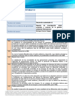 Tarea Acuerdos y Avances en La Gestion Ambiental Internacional para Subir